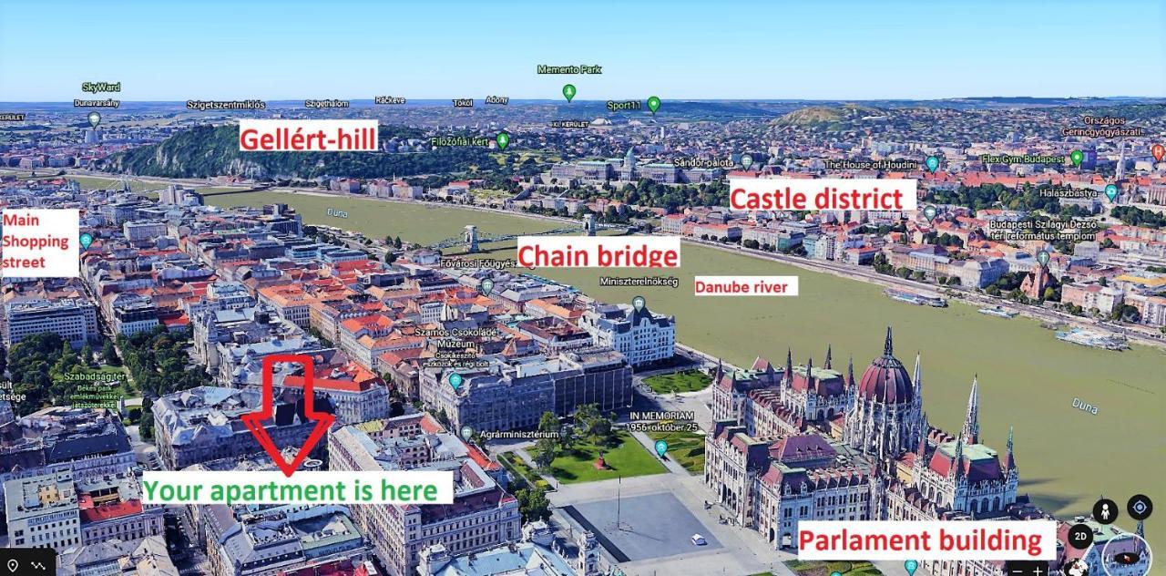 Apartment Szabadsag Ter Budapeszt Zewnętrze zdjęcie